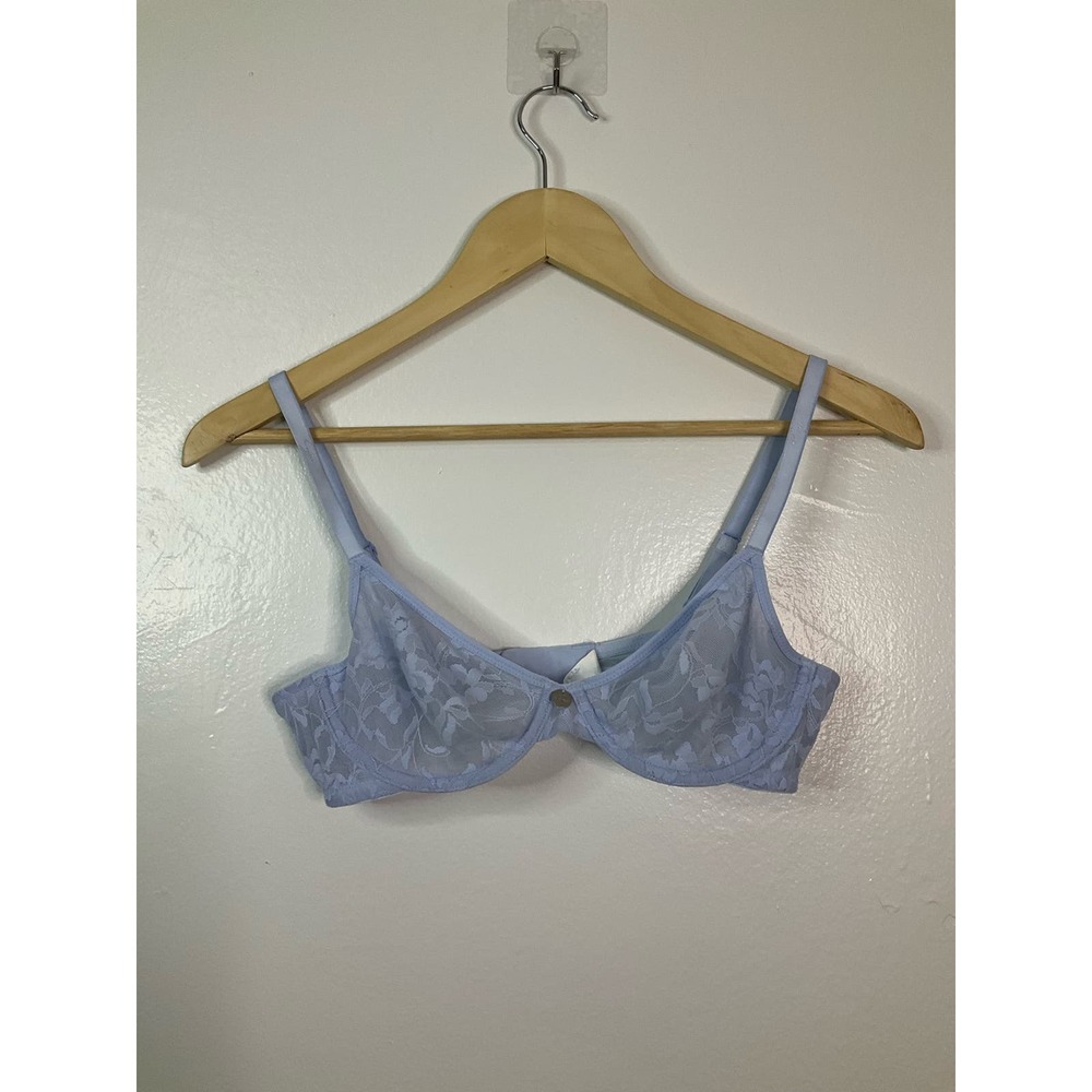 DKNY Size 34B Light Blue Bralette